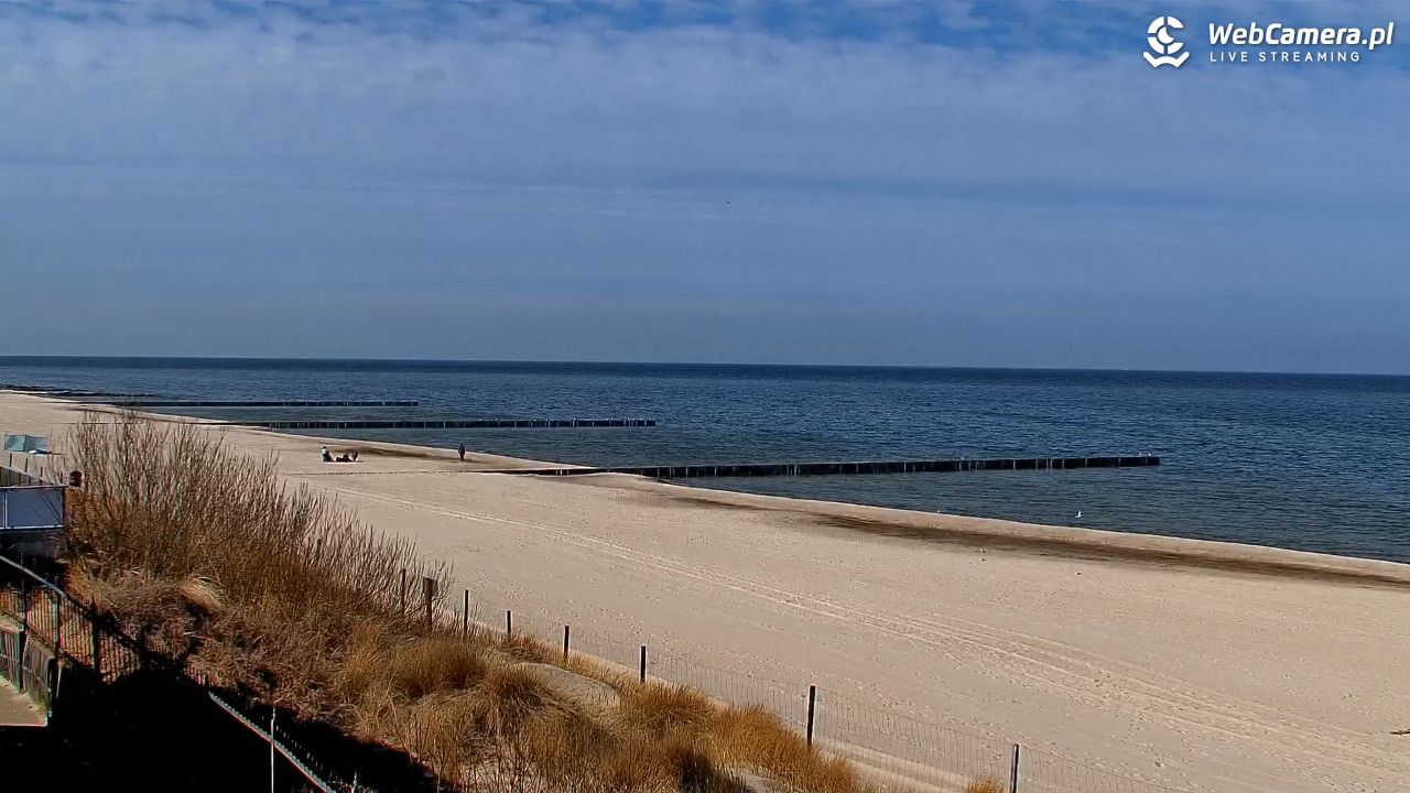 NIECHORZE - widok na plażę i morze - 02 kwiecień 2026, 12:35