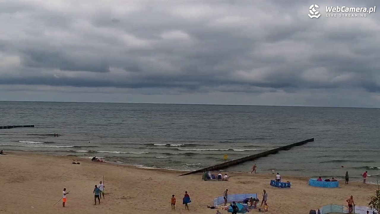 NIECHORZE - widok na plażę i morze - 01 sierpień 2025, 11:58