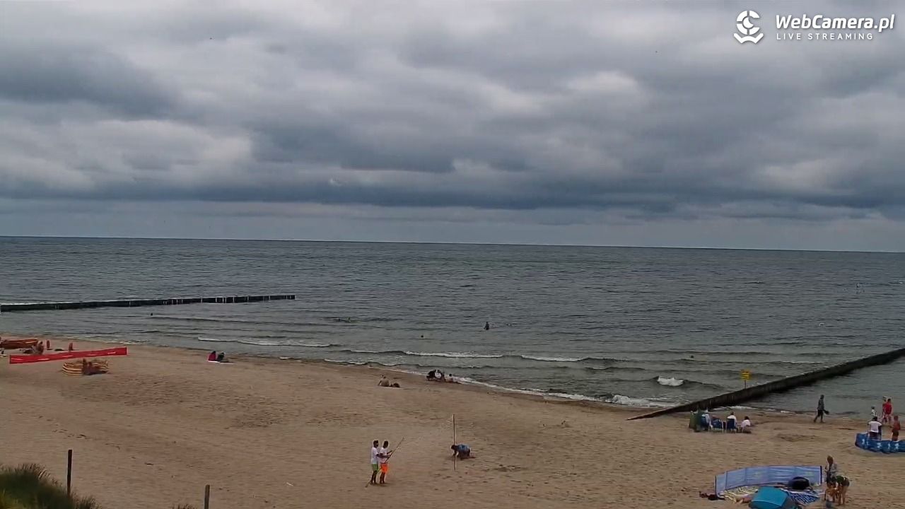 NIECHORZE - widok na plażę i morze - 01 sierpień 2025, 11:58