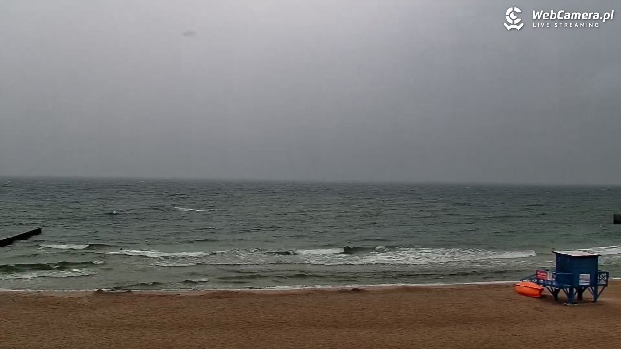 NIECHORZE - widok na plażę i morze - 02 lipiec 2026, 20:31