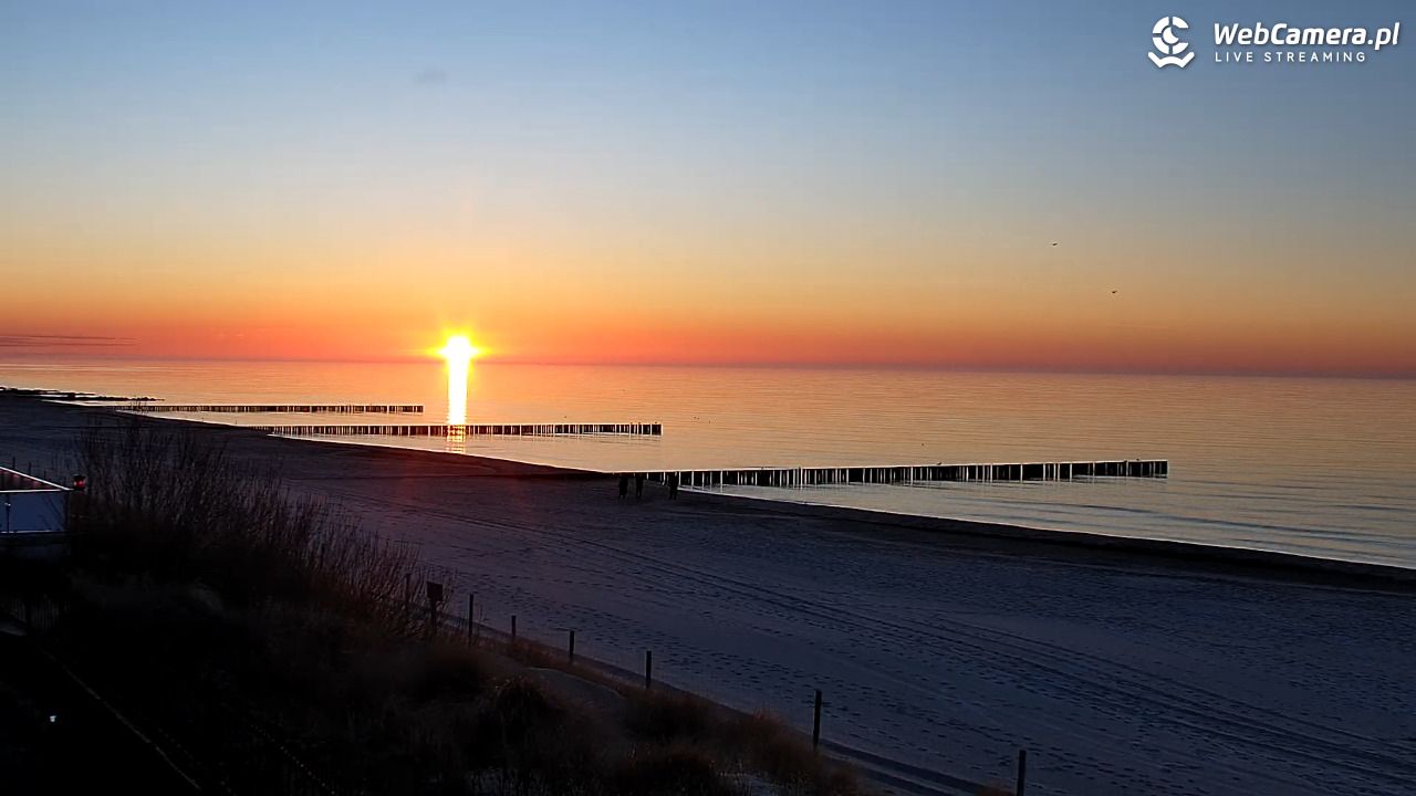 NIECHORZE - widok na plażę i morze - 01 kwiecień 2026, 19:32