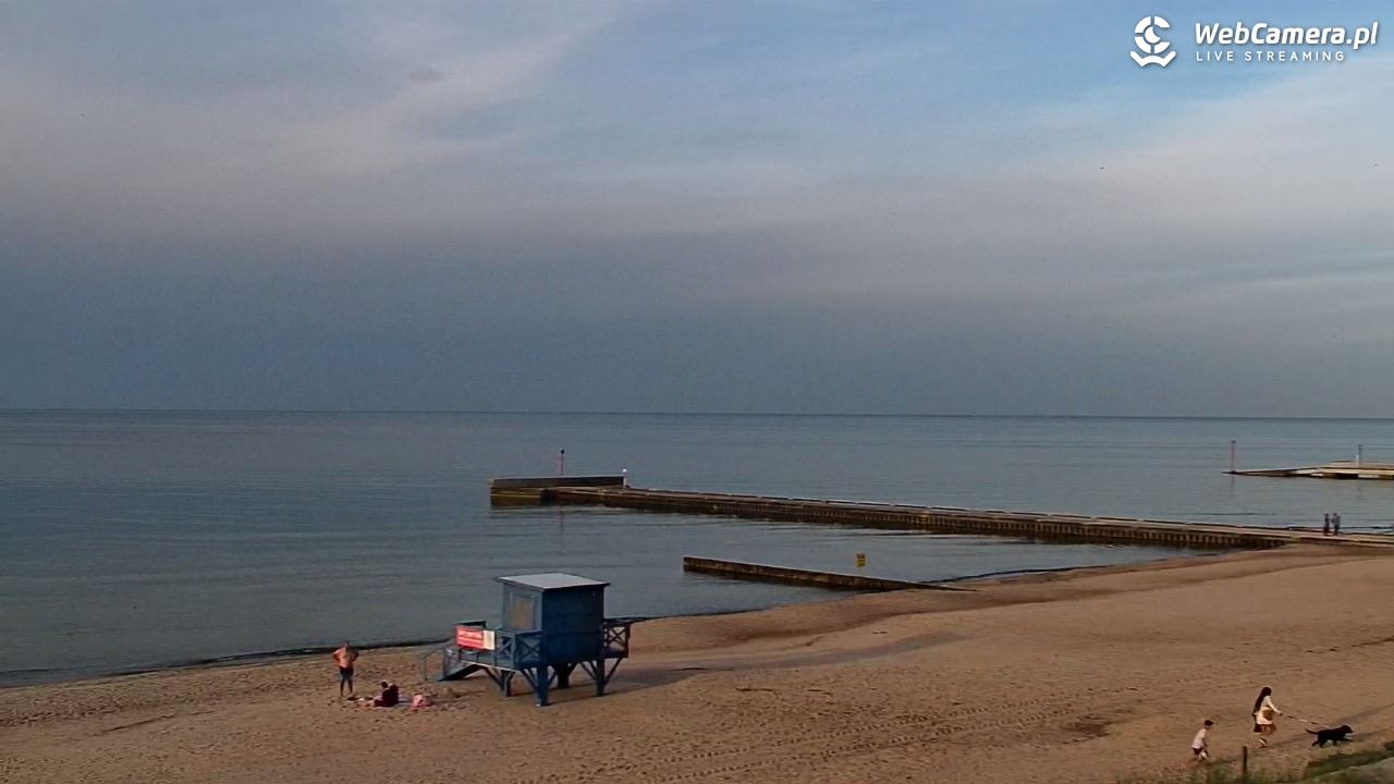 NIECHORZE - widok na plażę i morze - 29 wresień 2026, 17:25