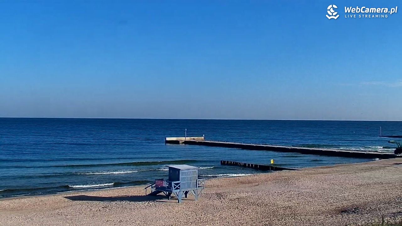 NIECHORZE - widok na plażę i morze - 01 październik 2026, 09:17