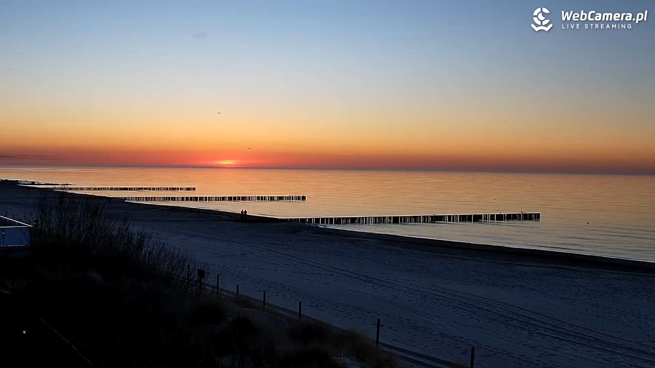NIECHORZE - widok na plażę i morze - 01 kwiecień 2026, 19:37