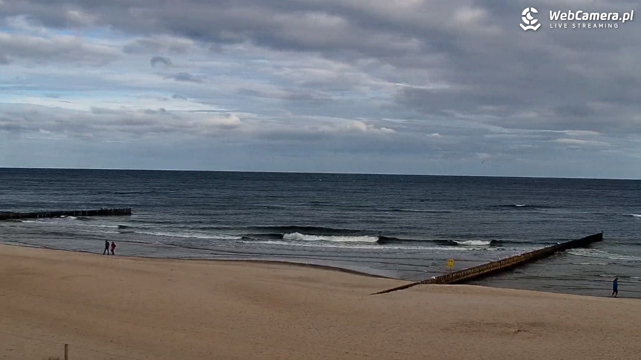 NIECHORZE - widok na plażę i morze - 16 wresień 2025, 09:01