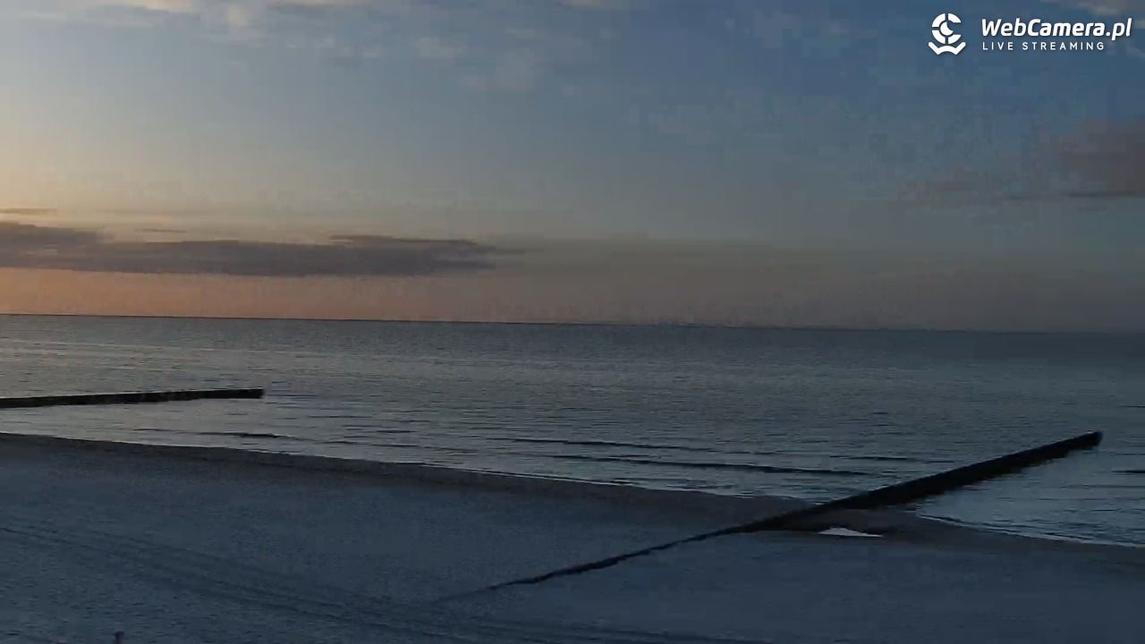 NIECHORZE - widok na plażę i morze - 30 marzec 2026, 19:06