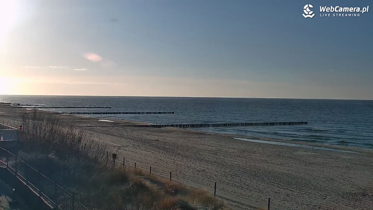 NIECHORZE - widok na plażę i morze - 29 marzec 2026, 18:03