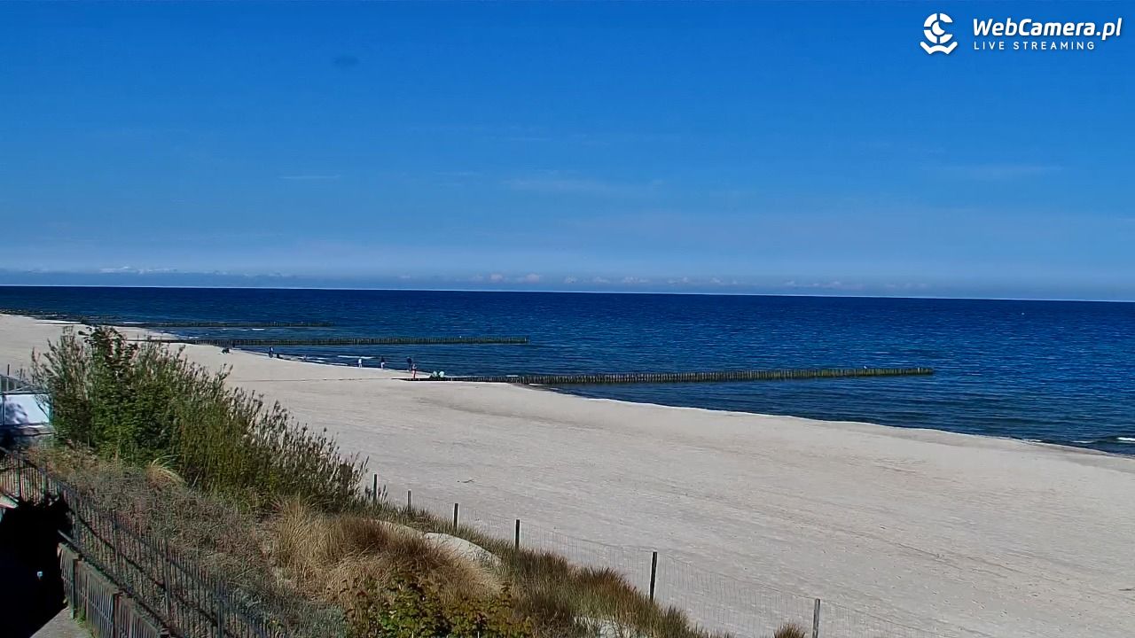 NIECHORZE - widok na plażę i morze - 16 maj 2026, 10:07
