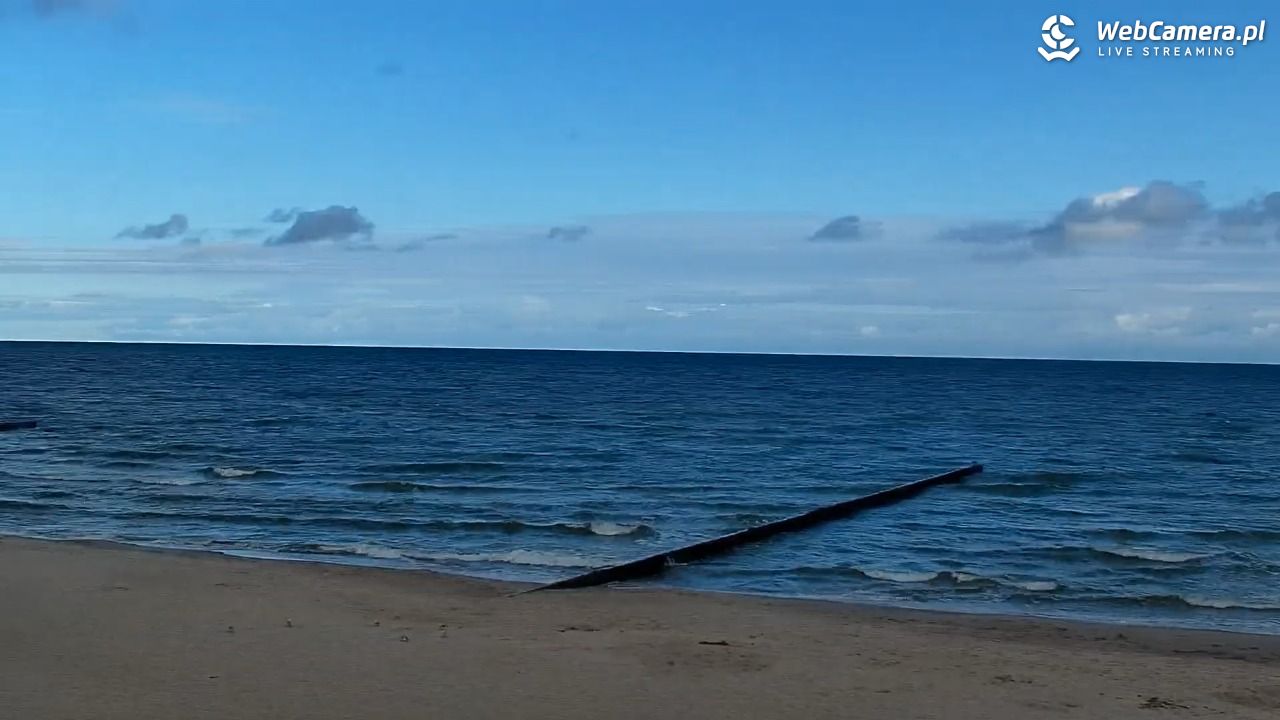 NIECHORZE - widok na plażę i morze - 17 sierpień 2026, 08:05