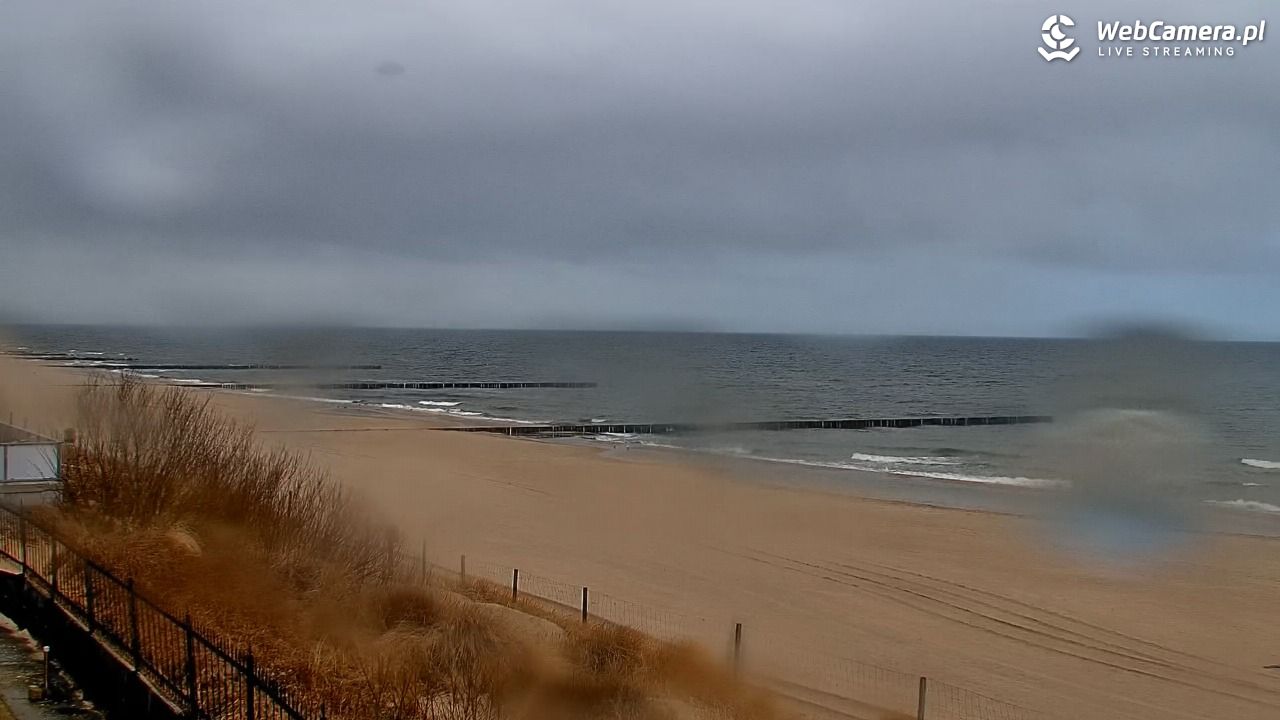 NIECHORZE - widok na plażę i morze - 31 marzec 2026, 13:43