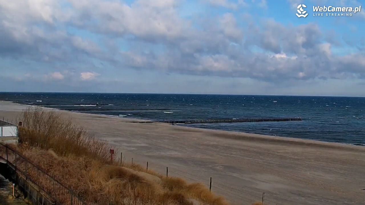 NIECHORZE - widok na plażę i morze - 04 kwiecień 2026, 08:41