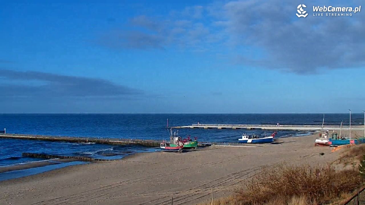 NIECHORZE - widok na plażę i morze - 31 marzec 2026, 18:05