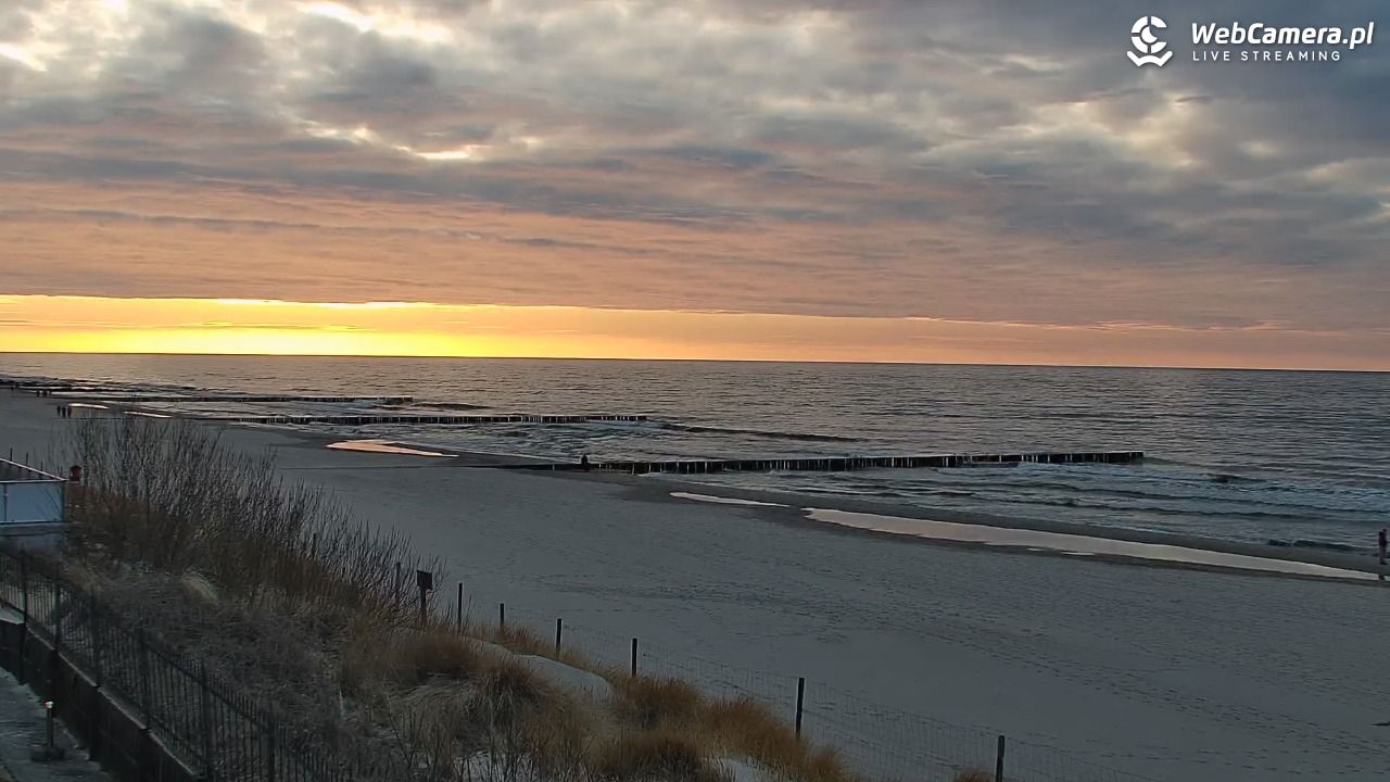 NIECHORZE - widok na plażę i morze - 03 kwiecień 2026, 19:03