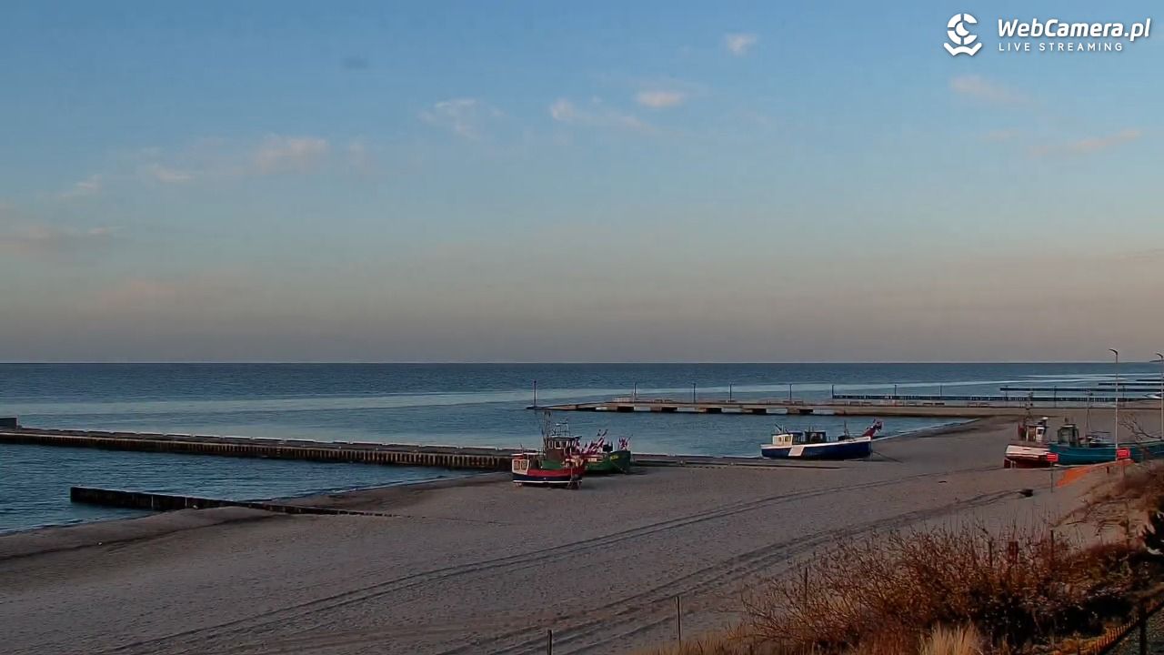 NIECHORZE - widok na plażę i morze - 30 marzec 2026, 19:07
