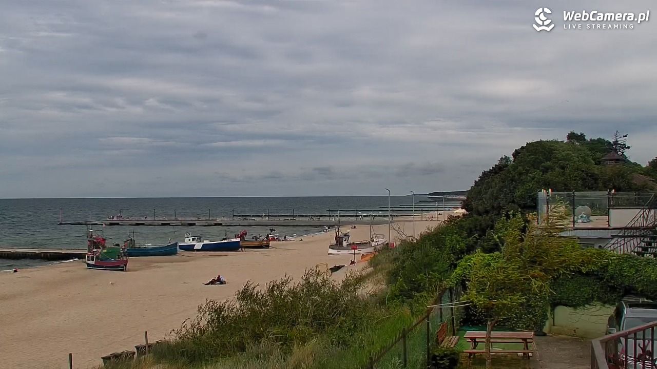 NIECHORZE - widok na plażę i morze - 01 lipiec 2026, 15:46