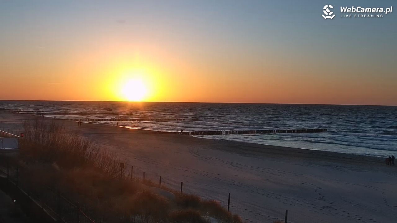 NIECHORZE - widok na plażę i morze - 04 kwiecień 2026, 19:32