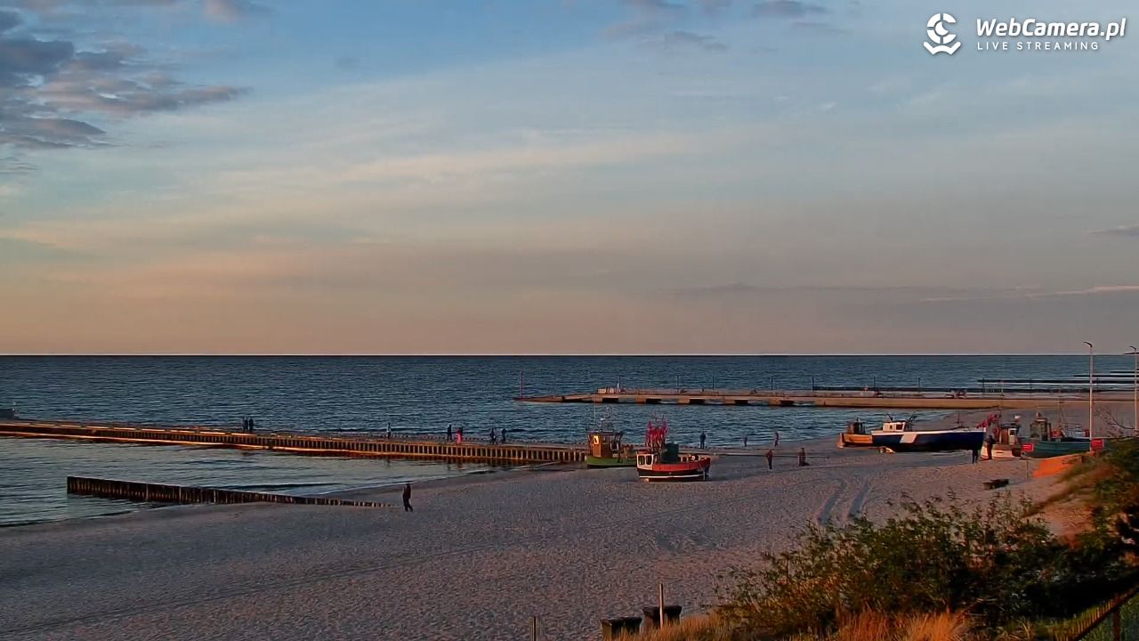 NIECHORZE - widok na plażę i morze - 17 maj 2026, 20:31