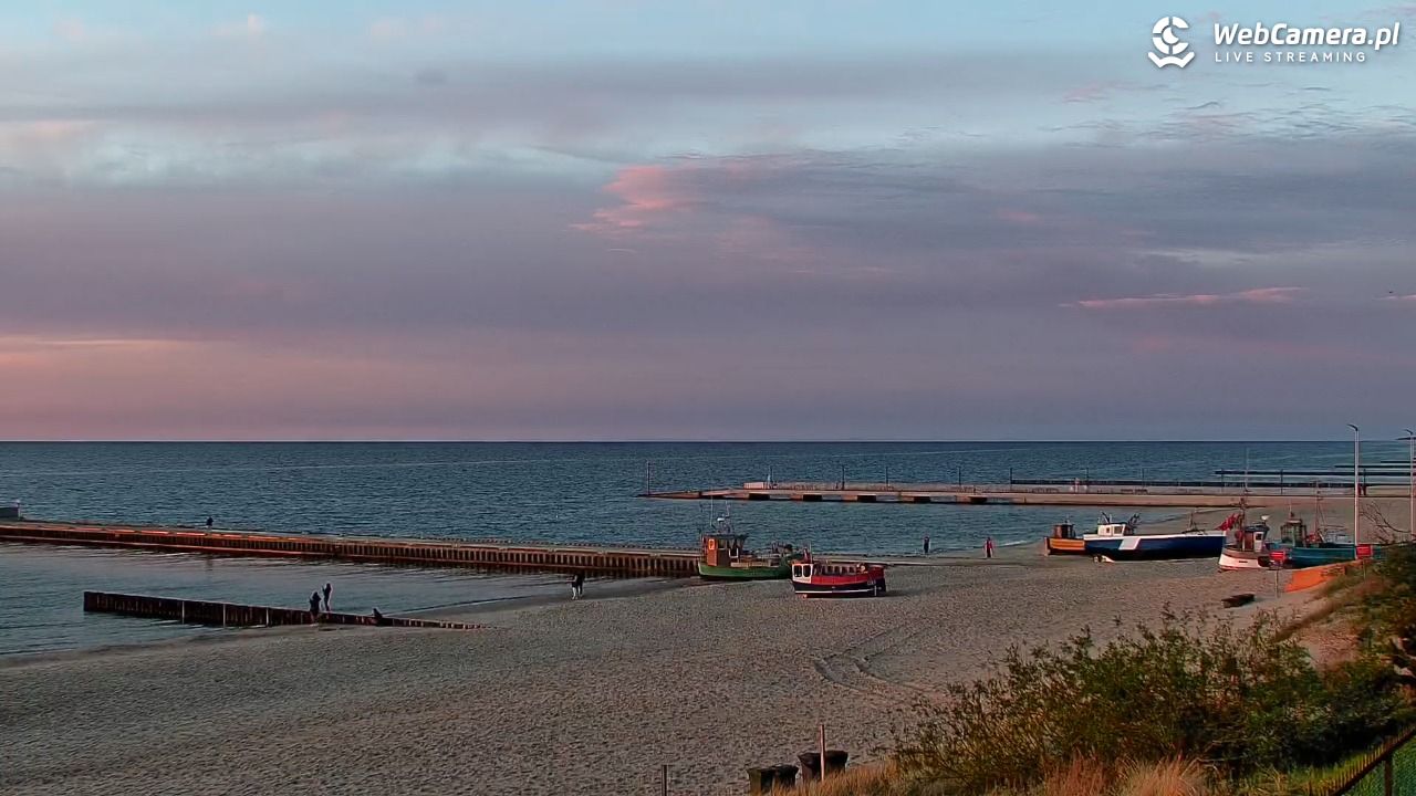 NIECHORZE - widok na plażę i morze - 15 maj 2026, 20:51
