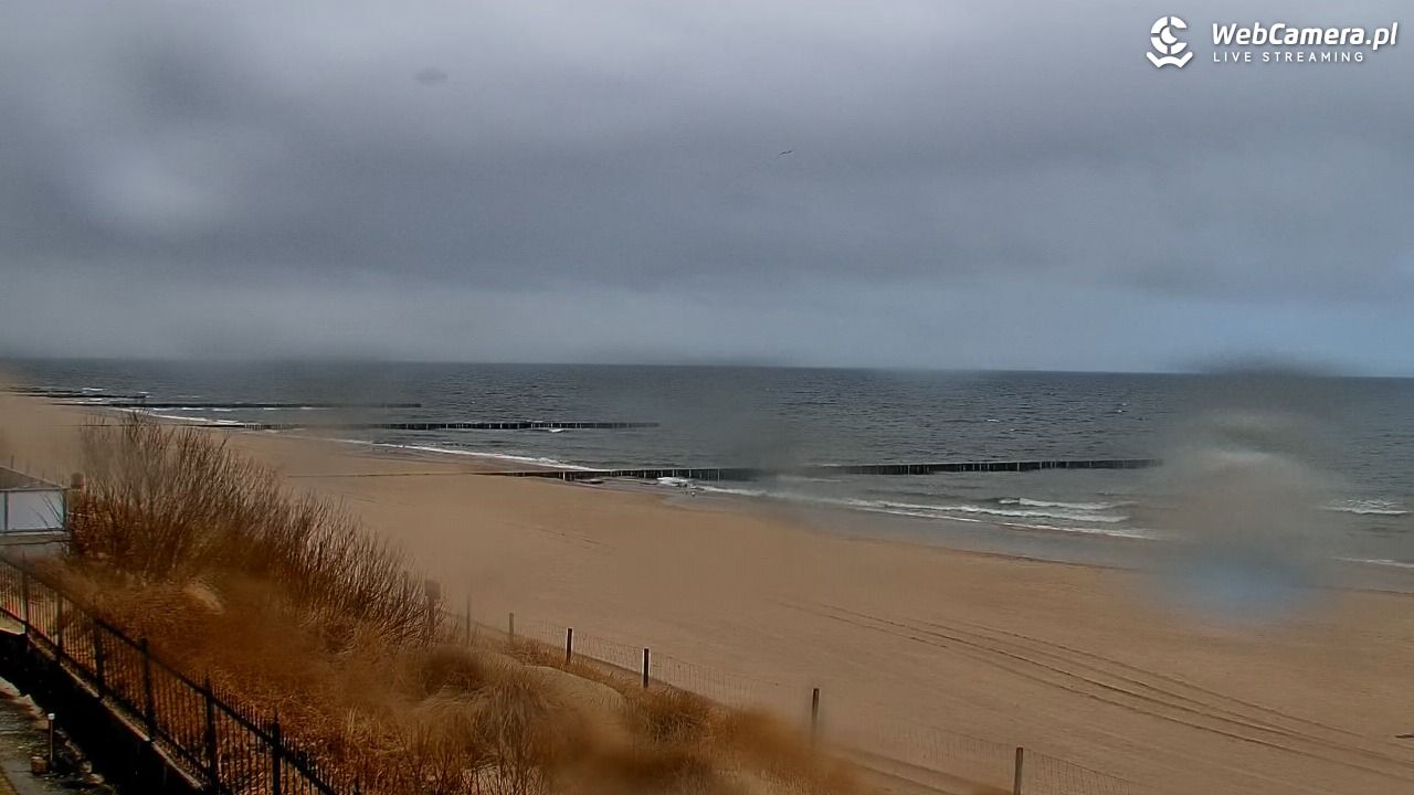 NIECHORZE - widok na plażę i morze - 31 marzec 2026, 13:43