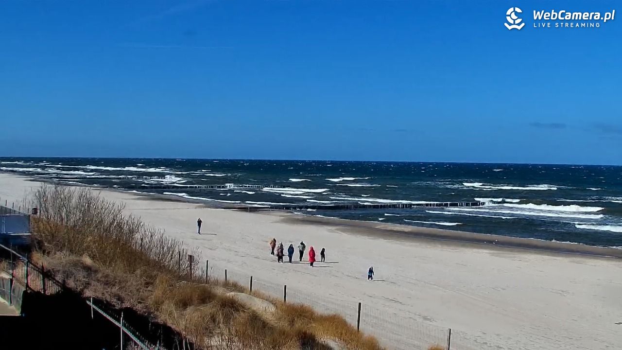 NIECHORZE - widok na plażę i morze - 04 kwiecień 2026, 12:14