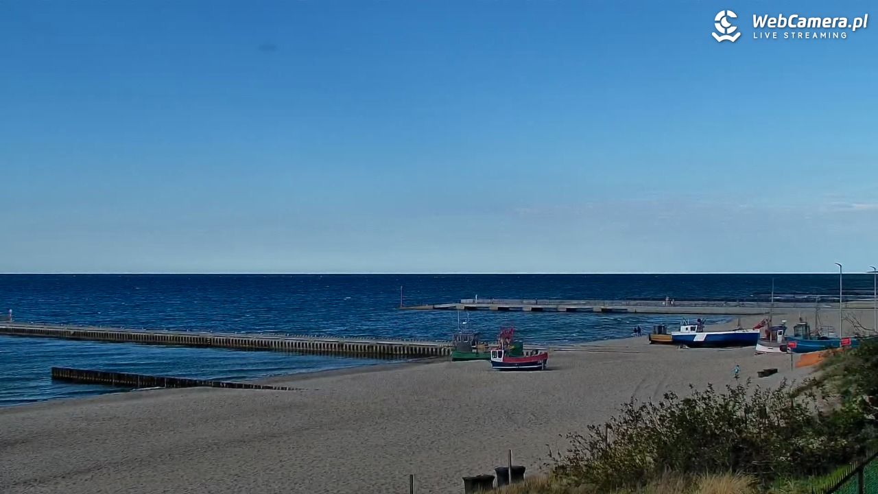 NIECHORZE - widok na plażę i morze - 17 maj 2026, 17:42