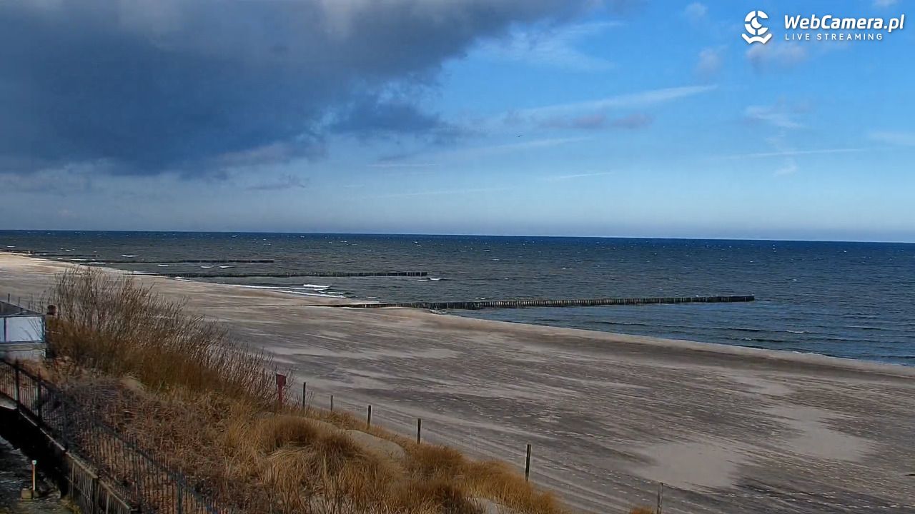 NIECHORZE - widok na plażę i morze - 04 kwiecień 2026, 09:15