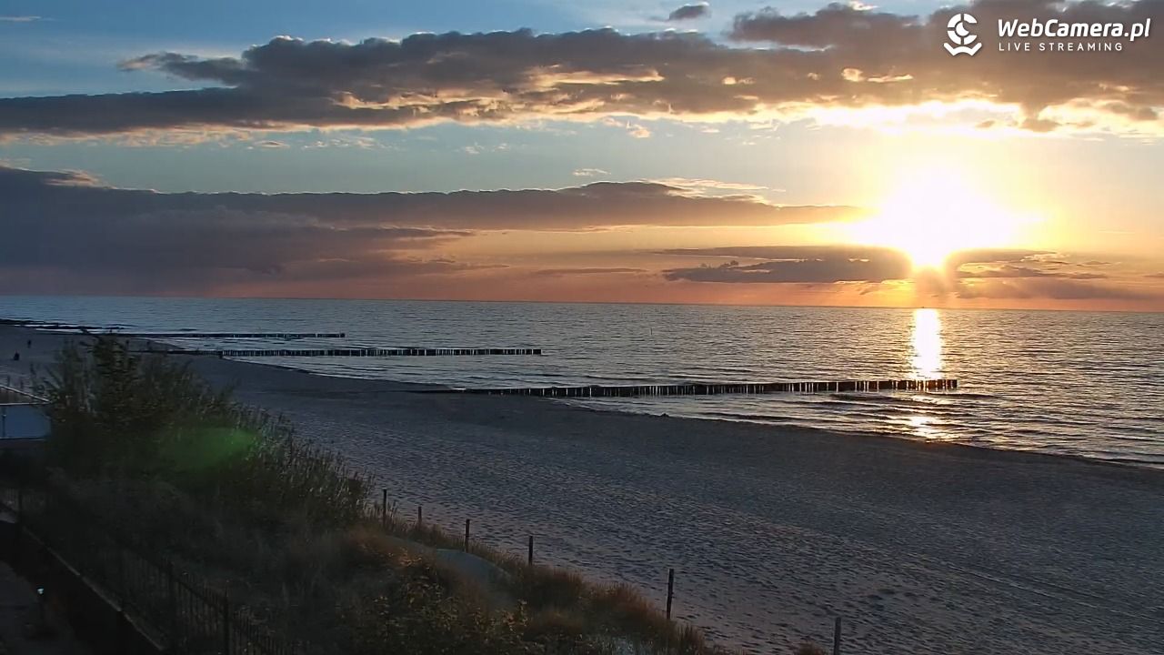 NIECHORZE - widok na plażę i morze - 16 maj 2026, 20:34