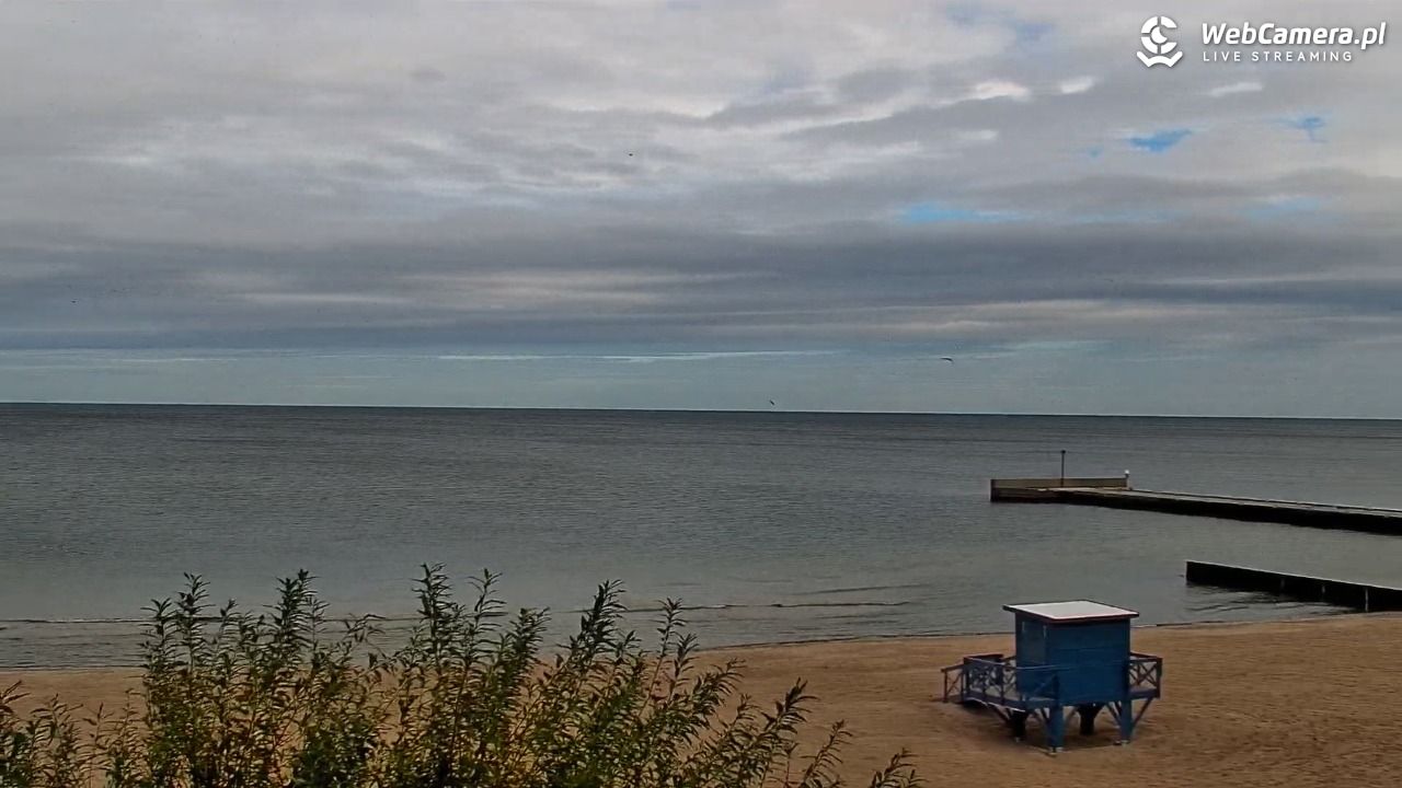 NIECHORZE - widok na plażę i morze - 15 wresień 2025, 09:59