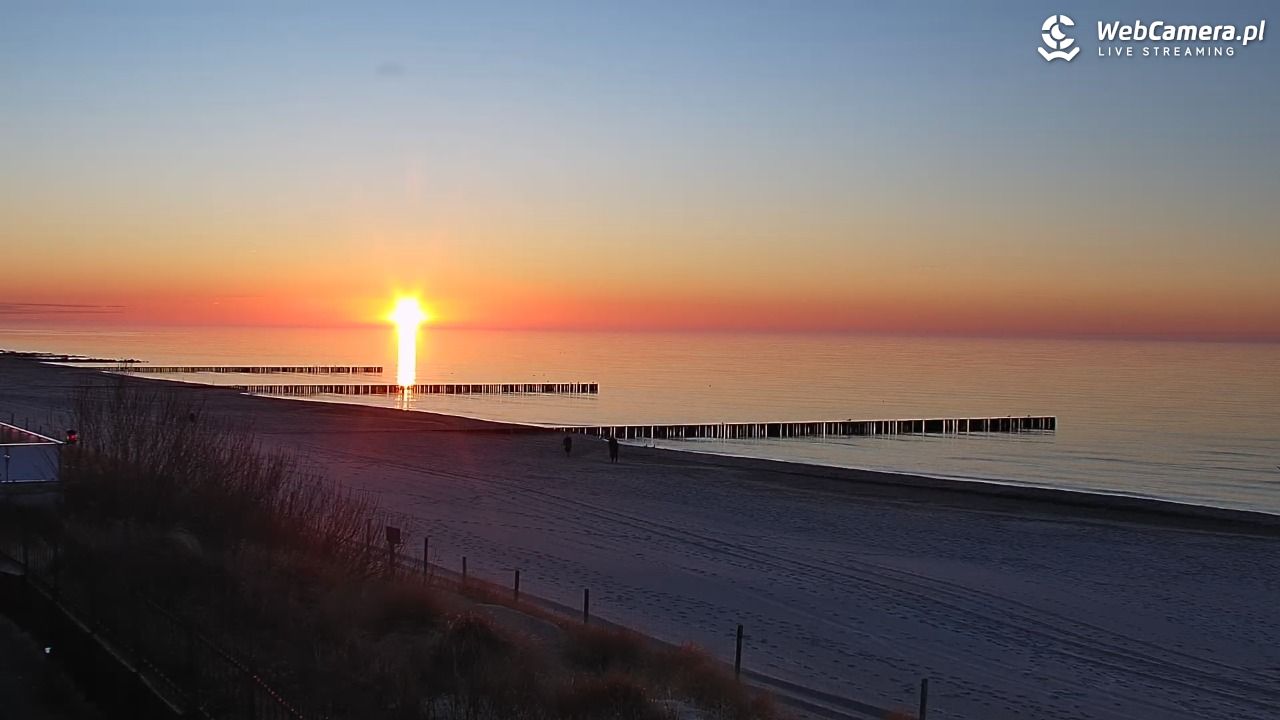 NIECHORZE - widok na plażę i morze - 01 kwiecień 2026, 19:31