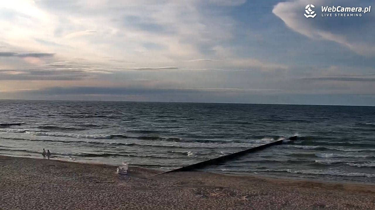 NIECHORZE - widok na plażę i morze - 16 sierpień 2026, 19:07