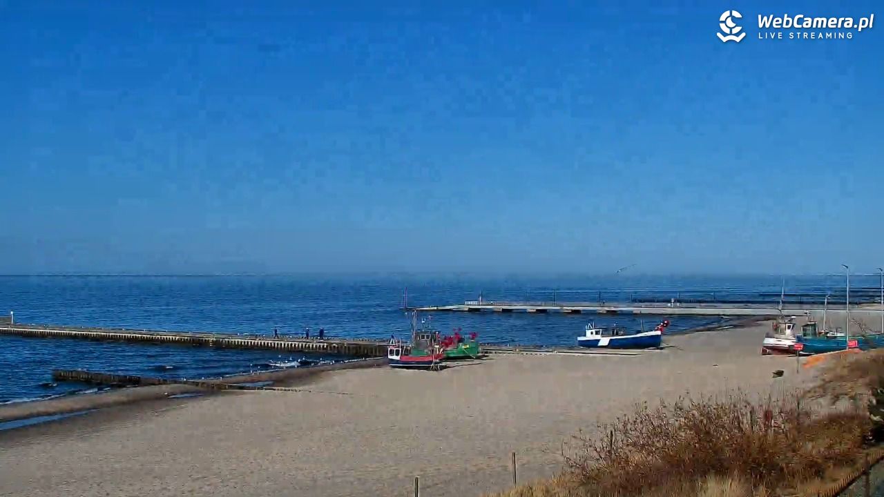 NIECHORZE - widok na plażę i morze - 29 marzec 2026, 16:47