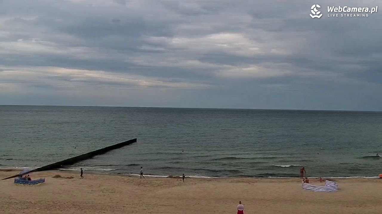 NIECHORZE - widok na plażę i morze - 02 lipiec 2026, 16:36
