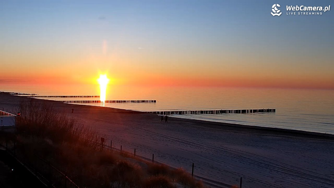 NIECHORZE - widok na plażę i morze - 01 kwiecień 2026, 19:28