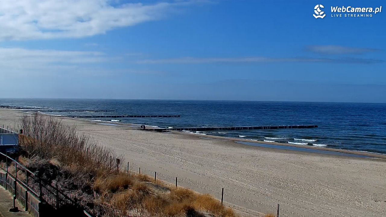 NIECHORZE - widok na plażę i morze - 29 marzec 2026, 14:44