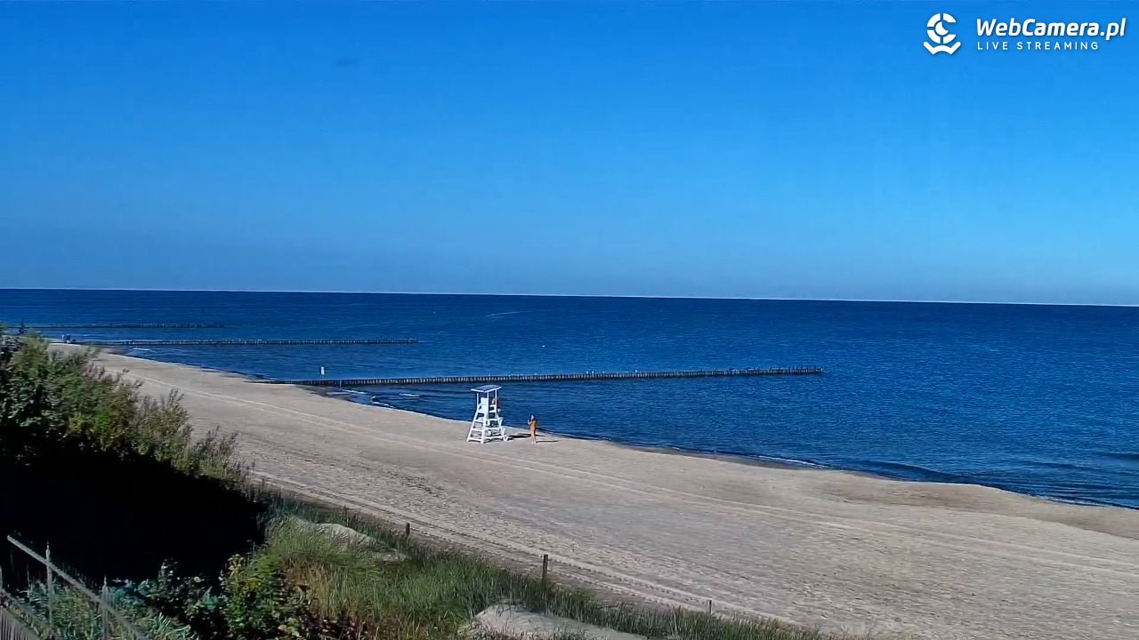 NIECHORZE - widok na plażę i morze - 27 wresień 2026, 09:54