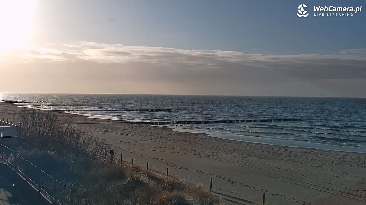 NIECHORZE - widok na plażę i morze - 31 marzec 2026, 18:02