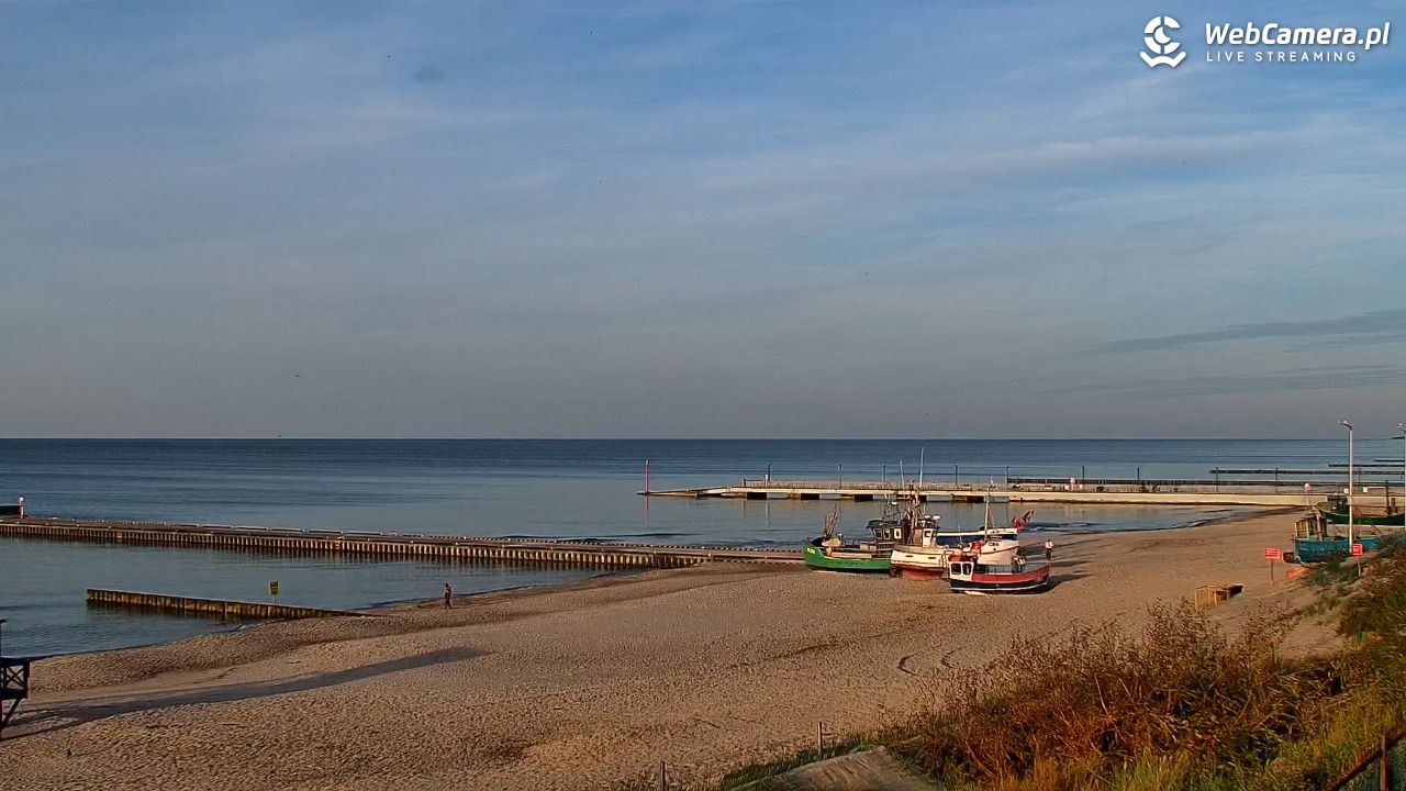NIECHORZE - widok na plażę i morze - 28 wresień 2026, 17:42