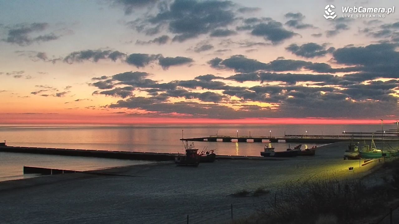 NIECHORZE - widok na plażę i morze - 02 kwiecień 2026, 05:55