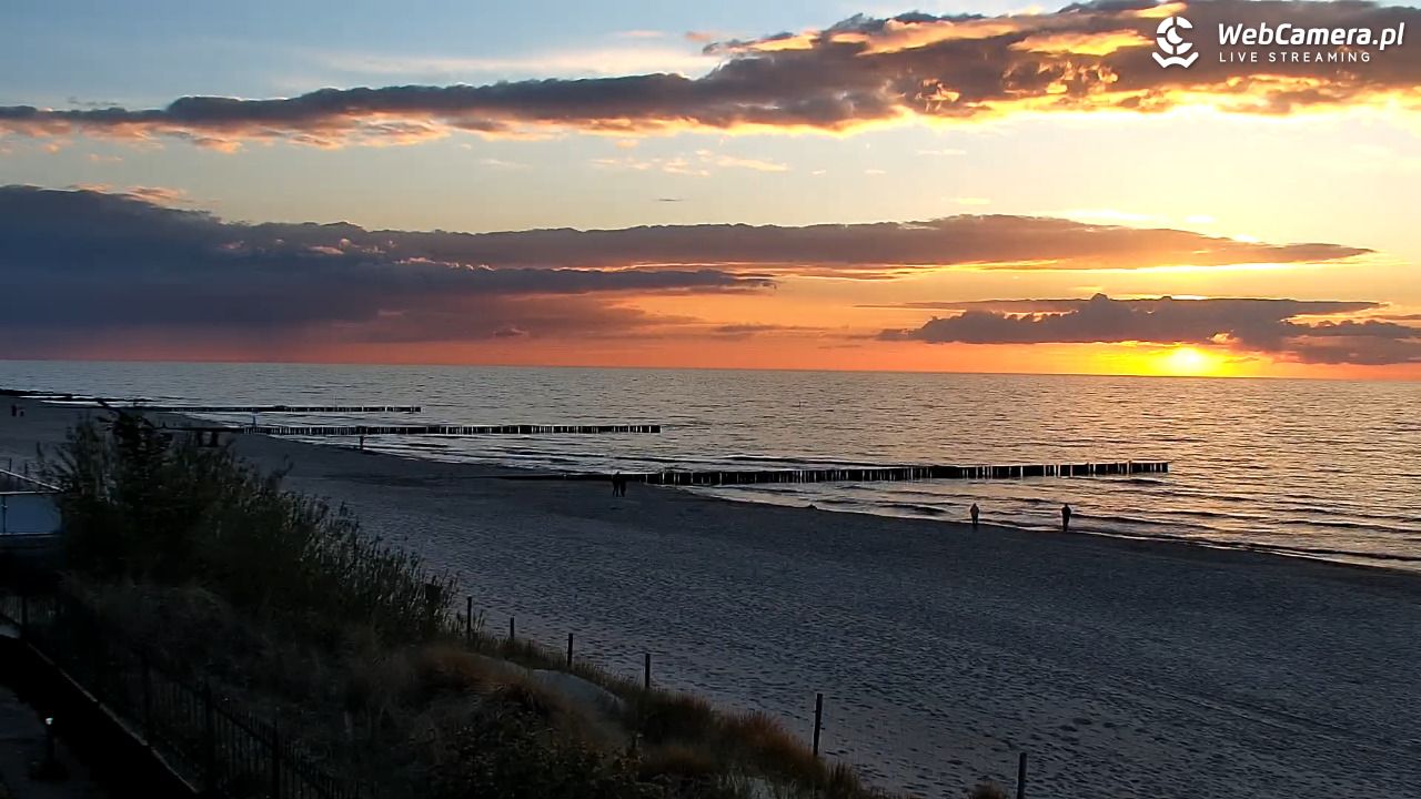 NIECHORZE - widok na plażę i morze - 16 maj 2026, 20:43