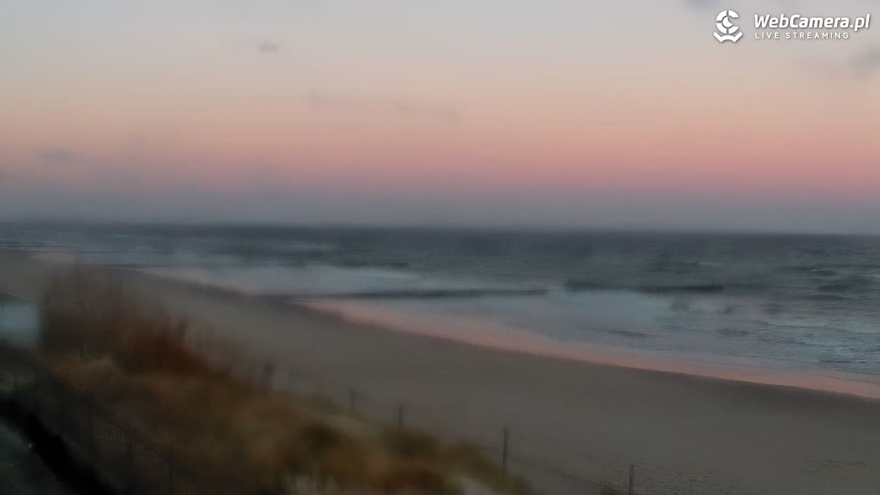NIECHORZE - widok na plażę i morze - 29 grudzień 2025, 08:16