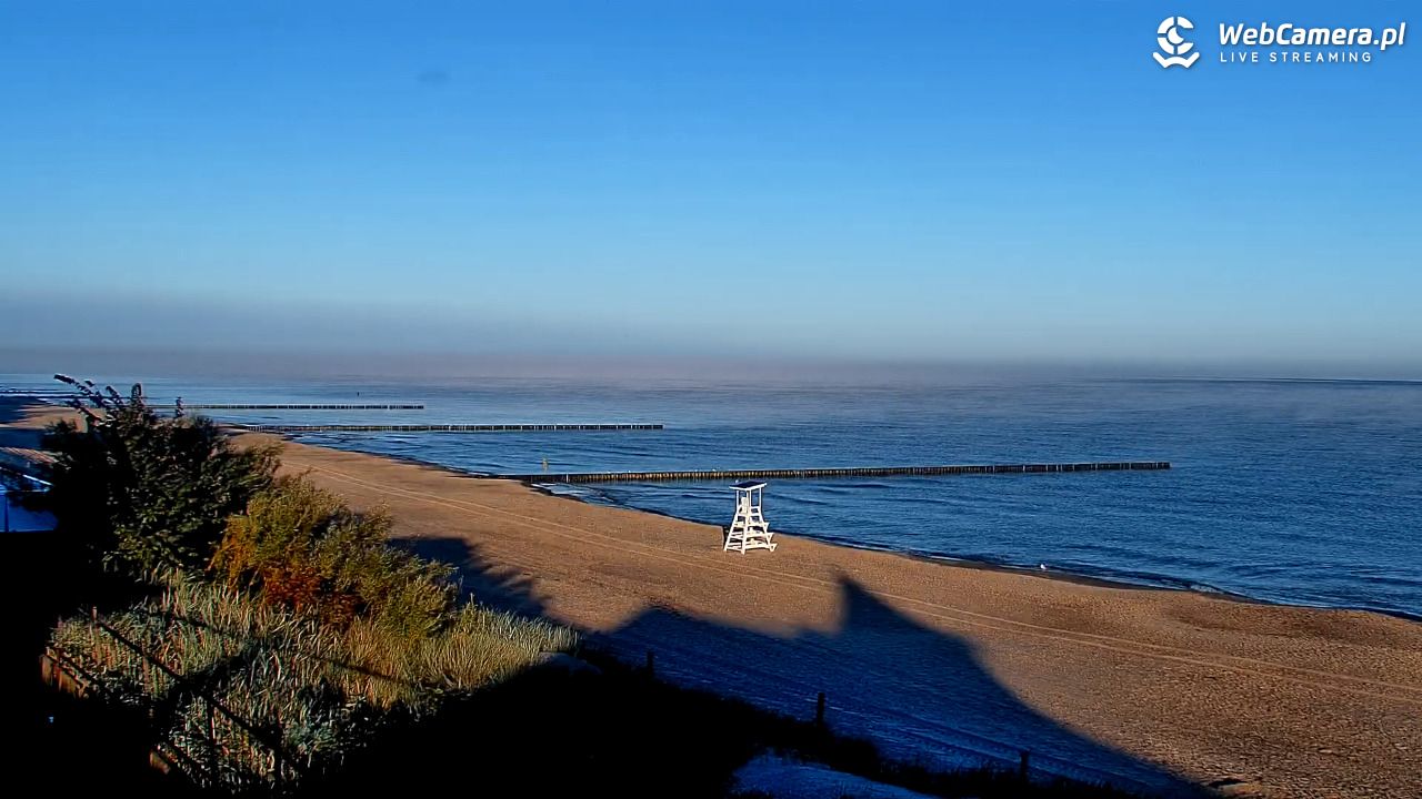NIECHORZE - widok na plażę i morze - 27 wresień 2026, 07:58