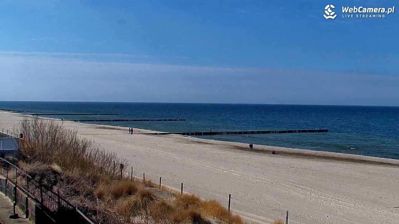 NIECHORZE - widok na plażę i morze - 02 kwiecień 2026, 14:19