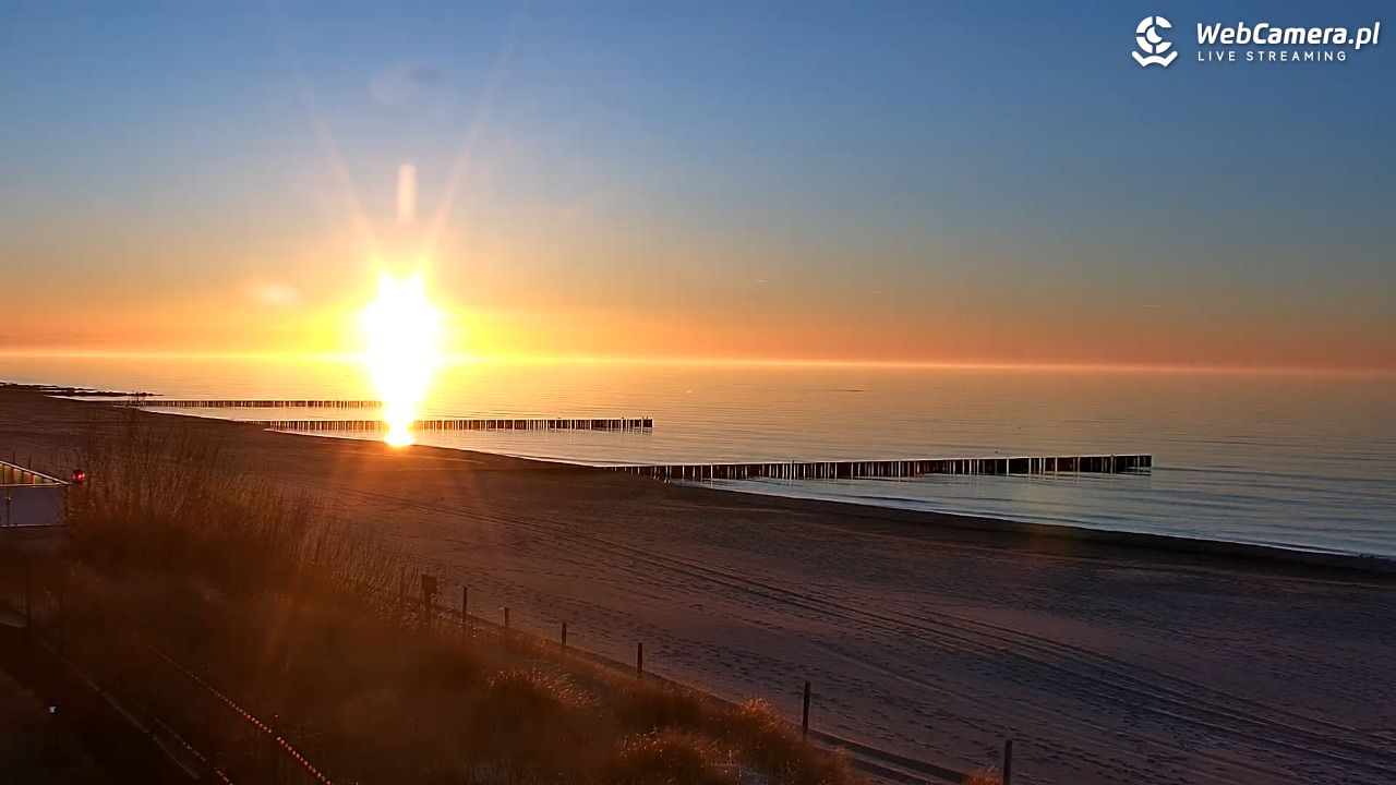 NIECHORZE - widok na plażę i morze - 01 kwiecień 2026, 19:23