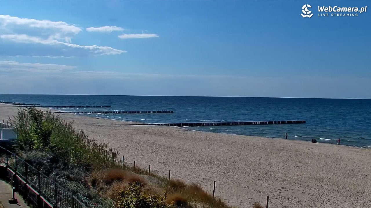 NIECHORZE - widok na plażę i morze - 17 maj 2026, 16:03