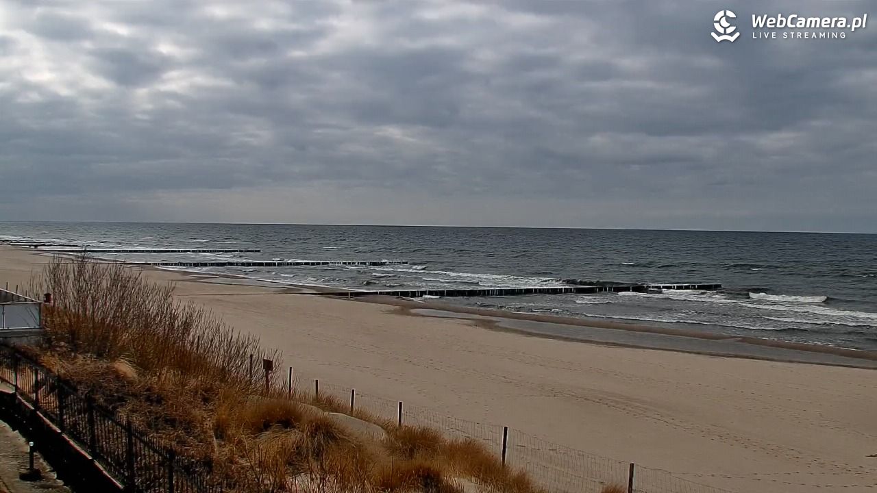 NIECHORZE - widok na plażę i morze - 03 kwiecień 2026, 15:48
