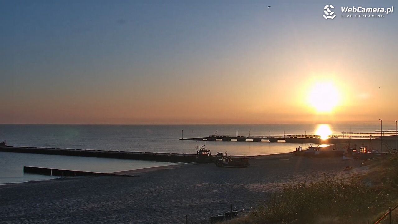 NIECHORZE - widok na plażę i morze - 16 maj 2026, 05:23