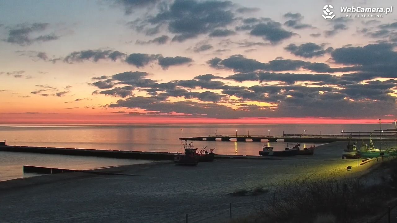 NIECHORZE - widok na plażę i morze - 02 kwiecień 2026, 05:55