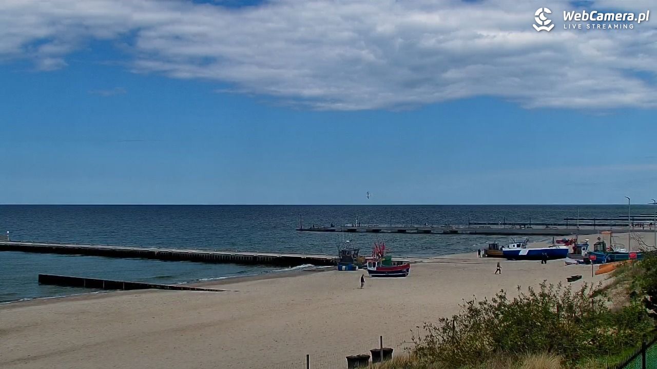 NIECHORZE - widok na plażę i morze - 17 maj 2026, 13:59