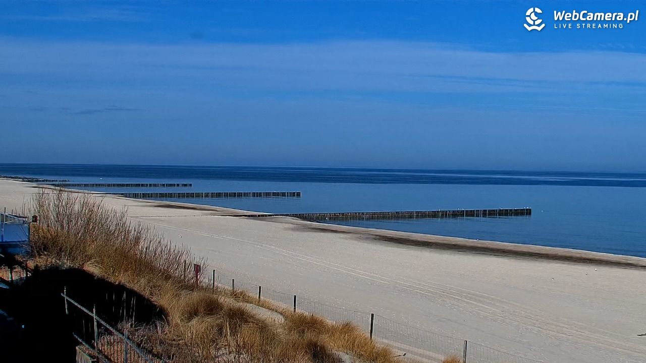 NIECHORZE - widok na plażę i morze - 02 kwiecień 2026, 10:24