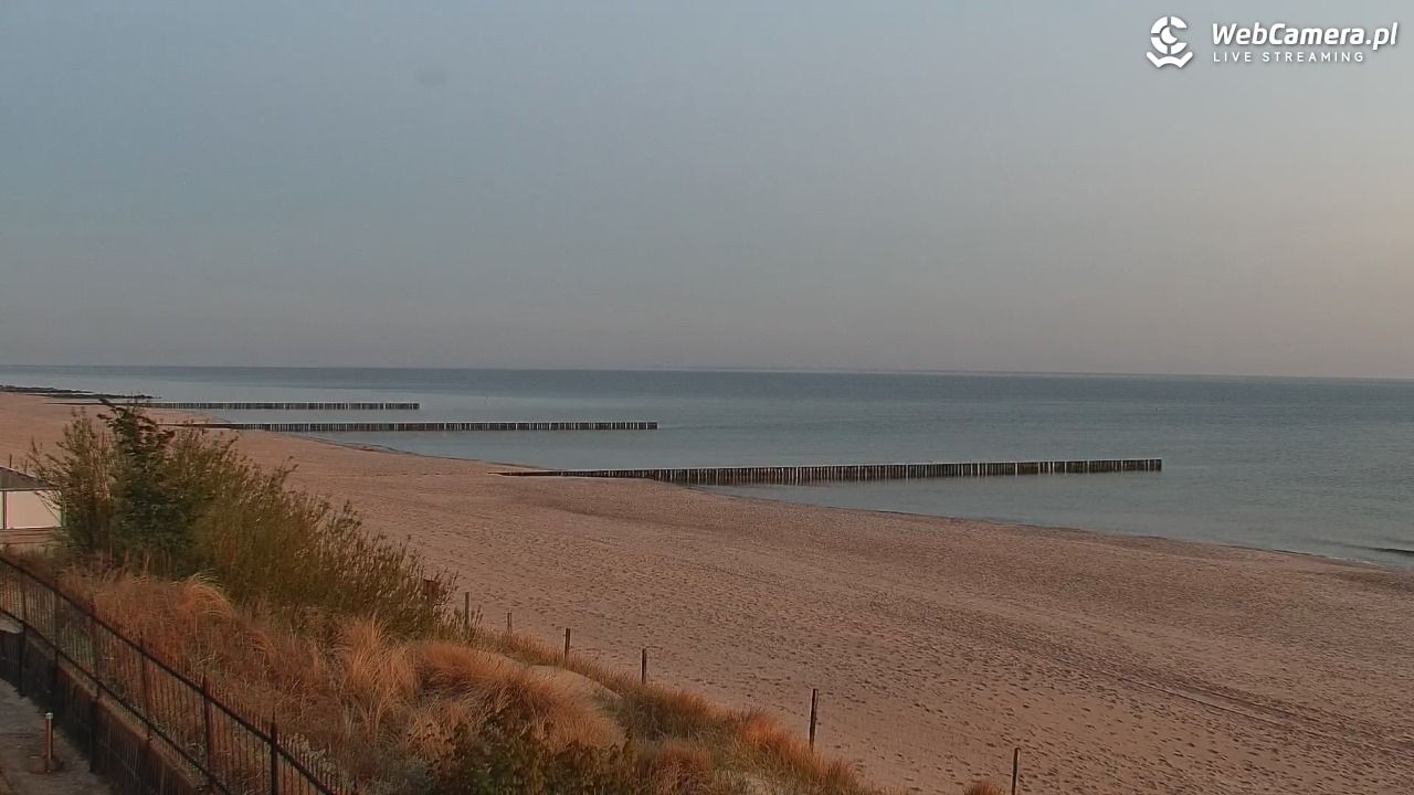 NIECHORZE - widok na plażę i morze - 16 maj 2026, 04:31